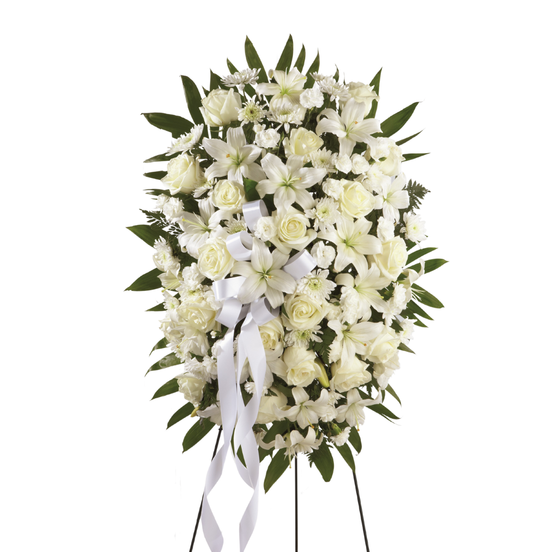 Exquisite Tribute Standing Spray | Canadiana Flowers Toronto, ON